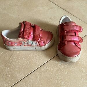 Juicy Couture toddler girl sneakers size 8